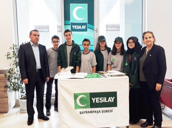 YEŞİLAY KULÜBÜ STANDIMIZI BAŞKAN AYNUR TATLI AÇTI